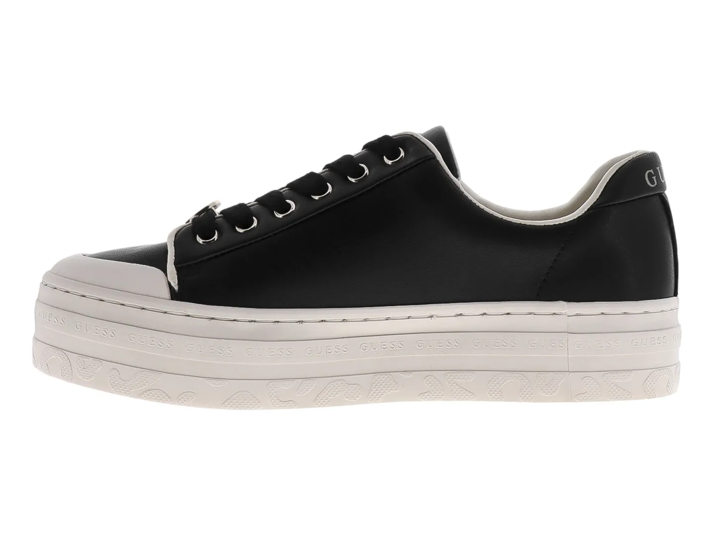 Tenis Guess Lullus Negro Para Mujer