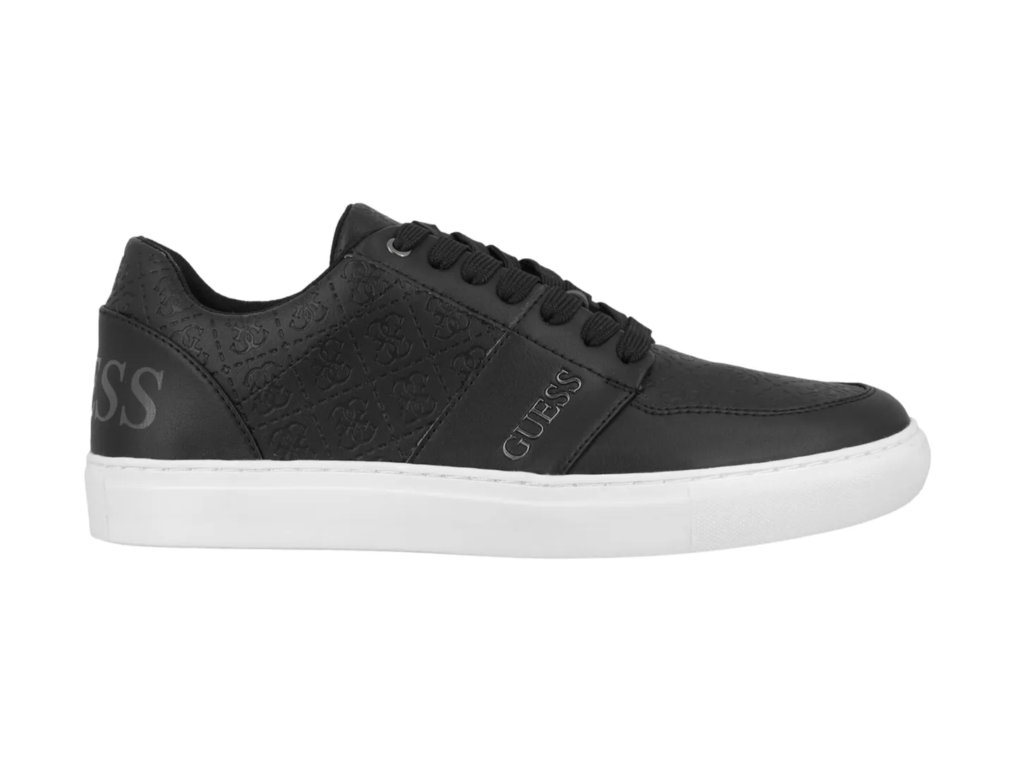 Tenis Guess Strokes Negro Para Hombre