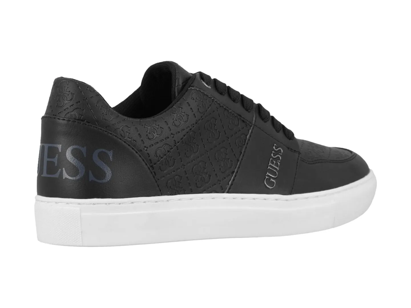 Tenis Guess Strokes Negro Para Hombre