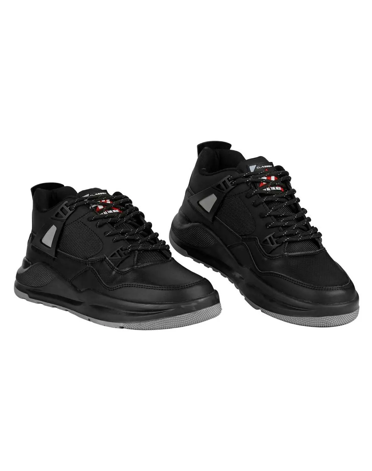 Tenis Hombre Deportivo Negro Clasben 06903929