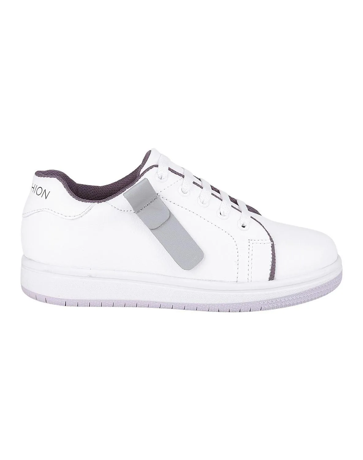 Tenis Nio Escolar Blanco Lia 19904106