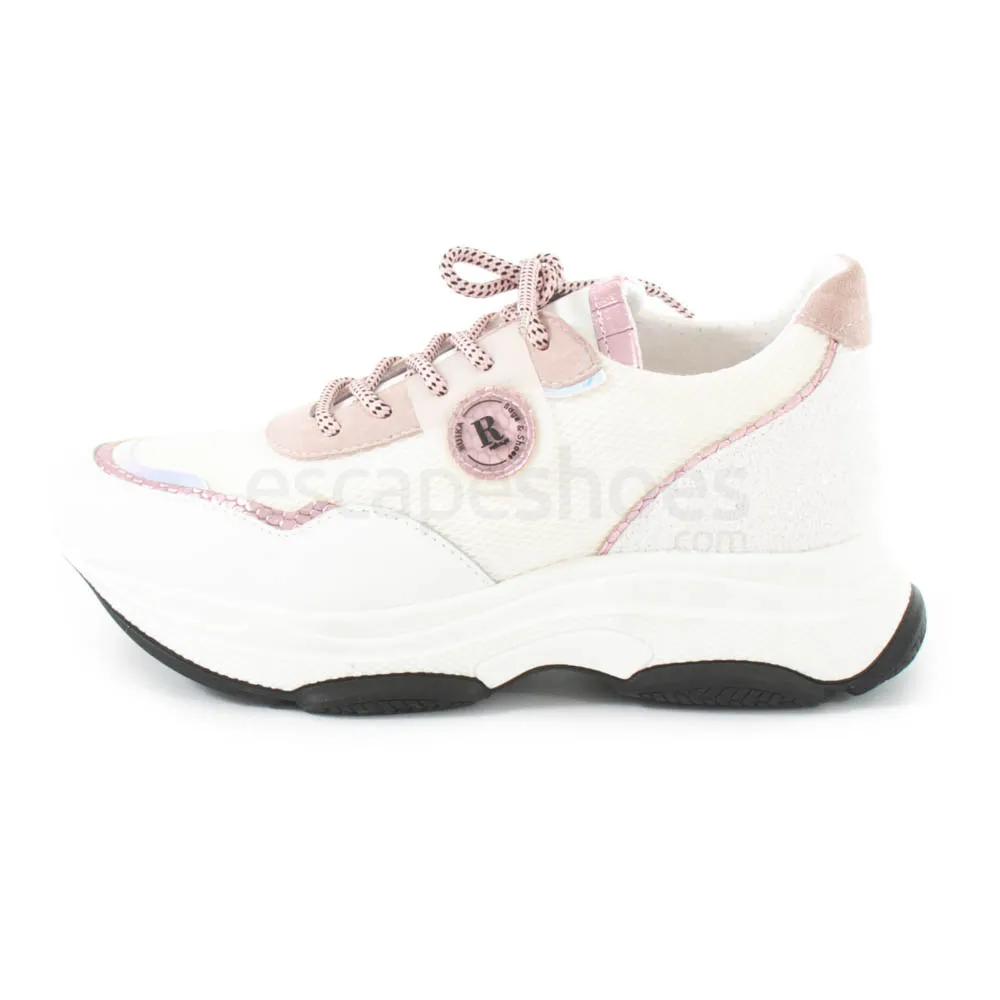 Tenis RUIKA Pele Branco Rosa 38/6430