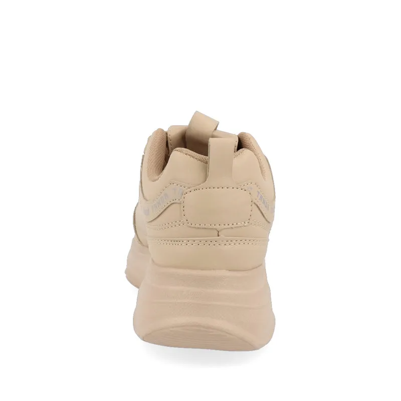 Tenis Urbano Trender color Beige para Mujer