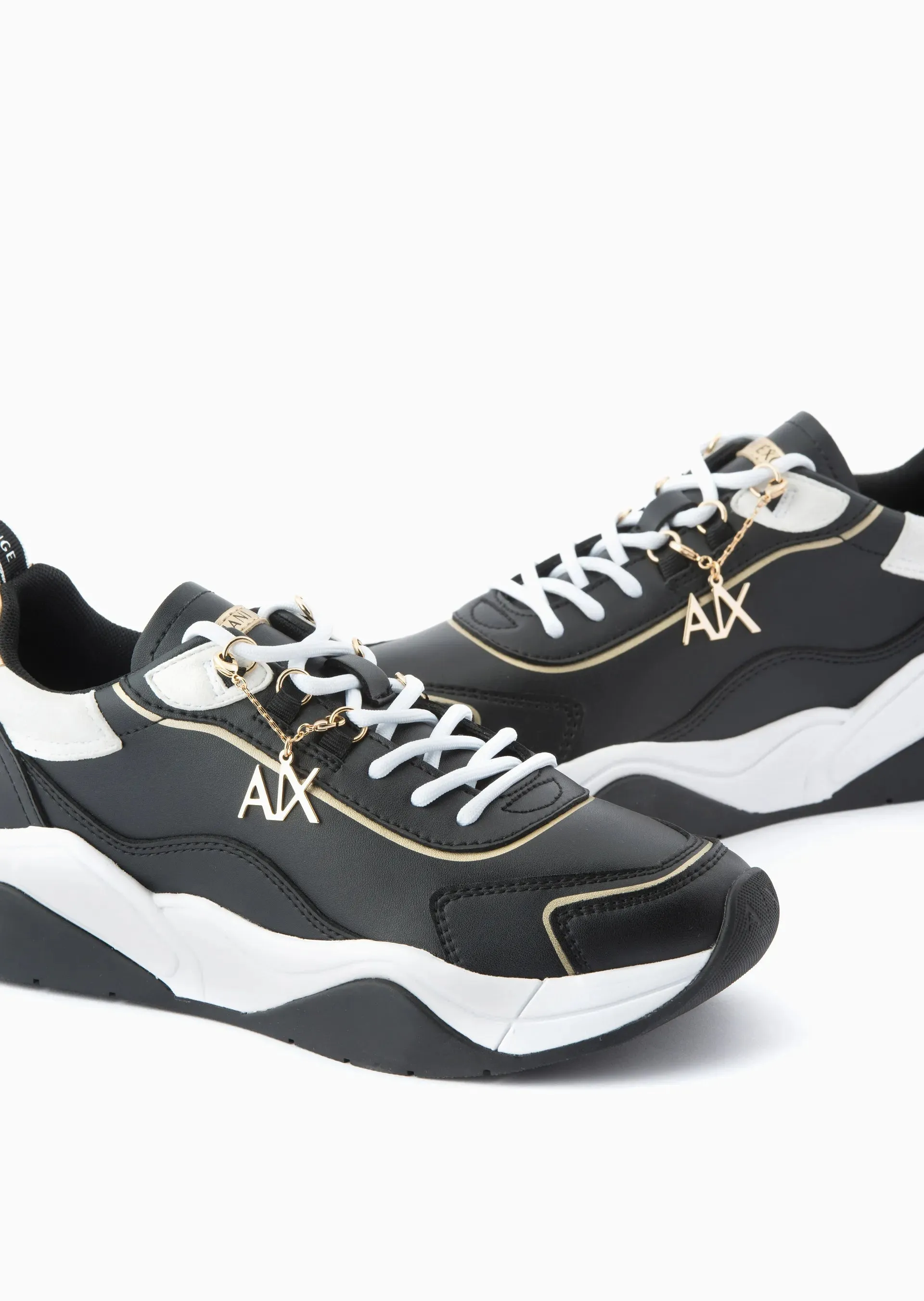 Tenis Women Black Armani Exchange