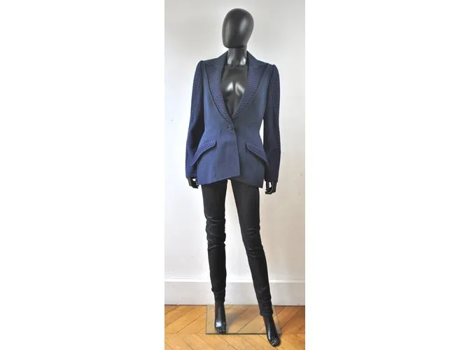 Thierry Mugler Chaquetas Azul marino 