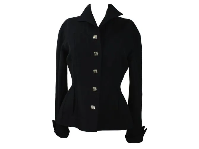 Thierry Mugler Chaquetas Negro 