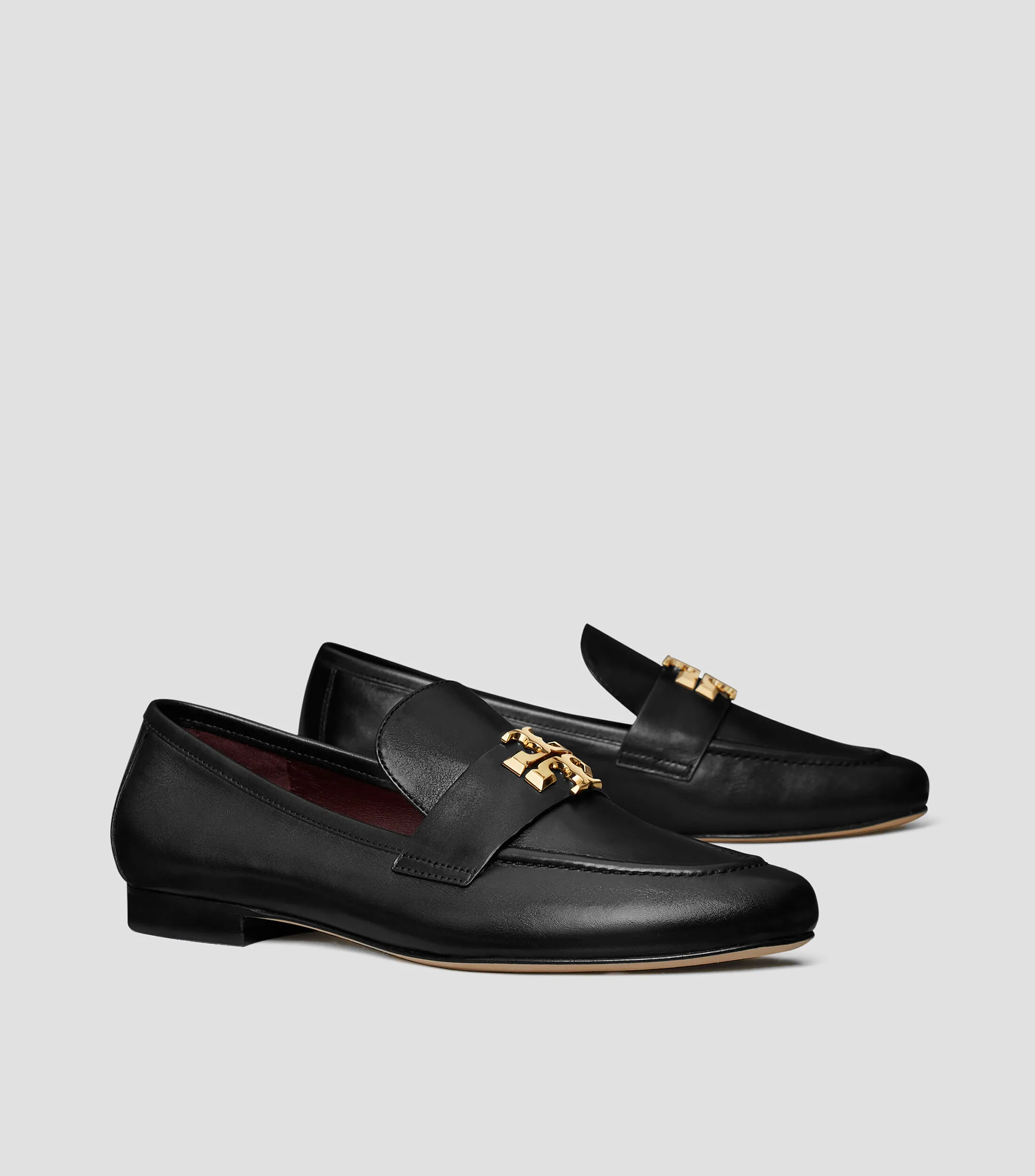 Tory Burch Mocasines Eleanor en piel con logo