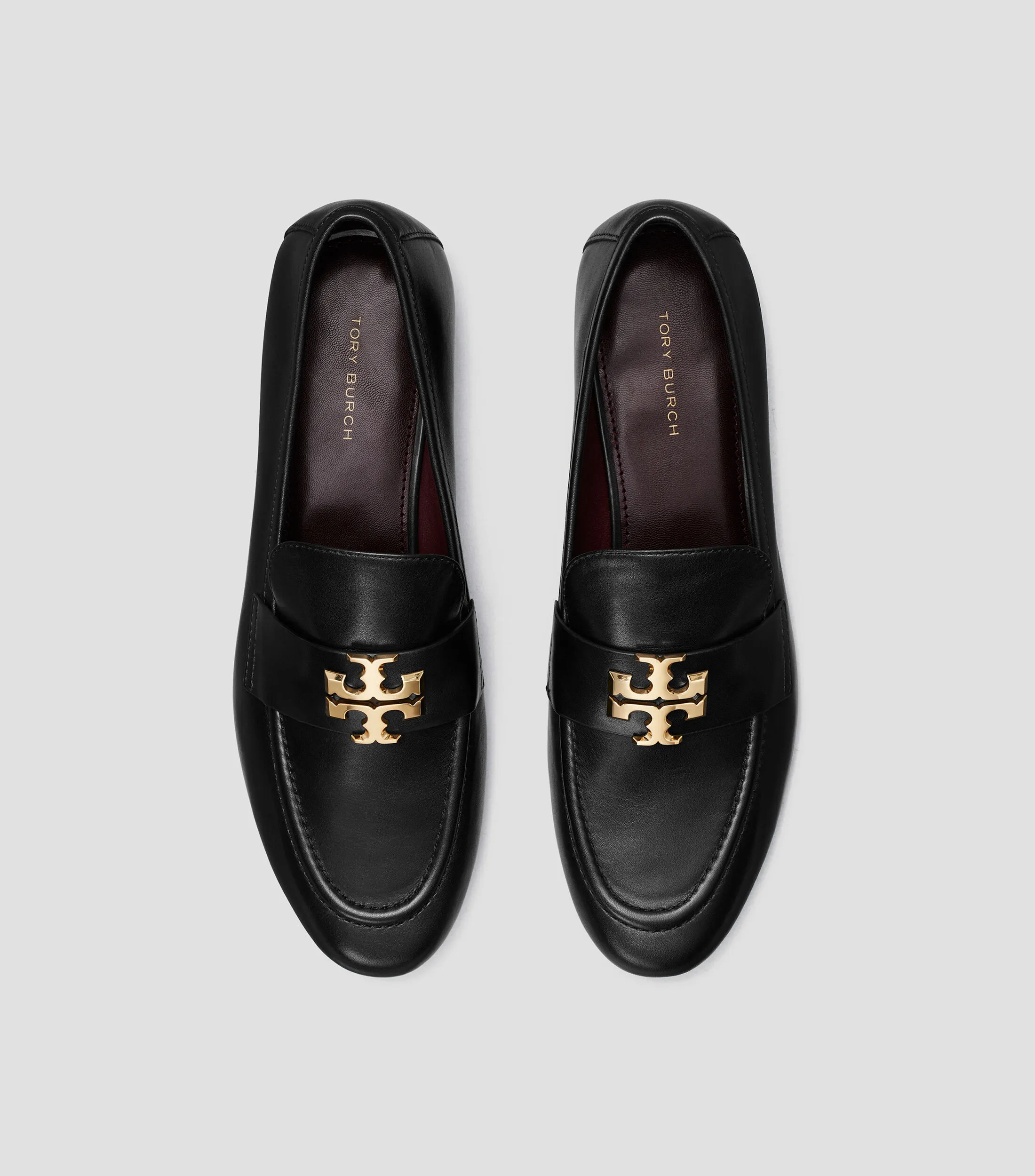 Tory Burch Mocasines Eleanor en piel con logo