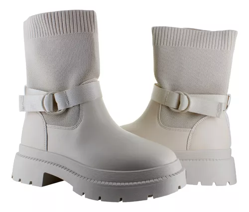 Via Urbana Bota Moda Casual Invierno Ajustable Mujer 91485