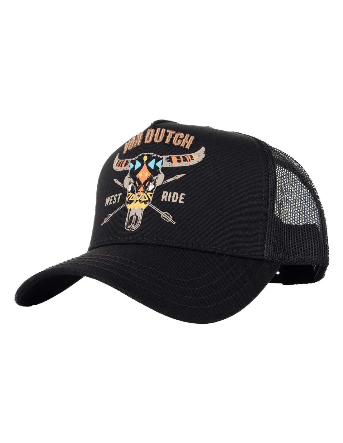 VON DUTCH - Gorra negra vd/0/cas1/Free Unisex