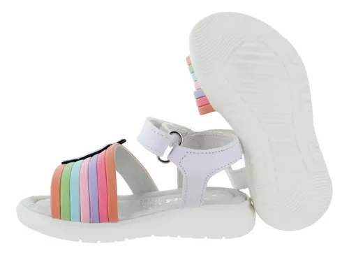 Yuyin Sandalia Vestir Casual Ajustable Multicolor Niña 84525