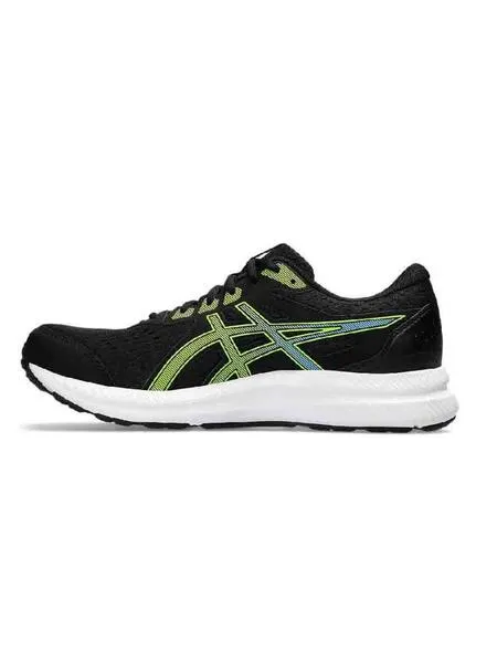 Zapatilla Asics Contend Negro Verde Hombre