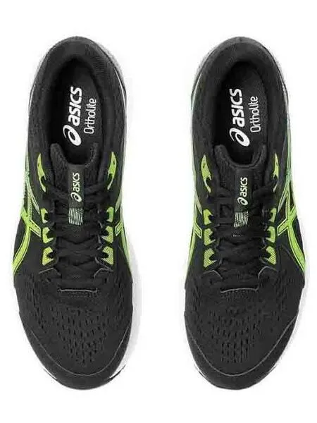 Zapatilla Asics Contend Negro Verde Hombre