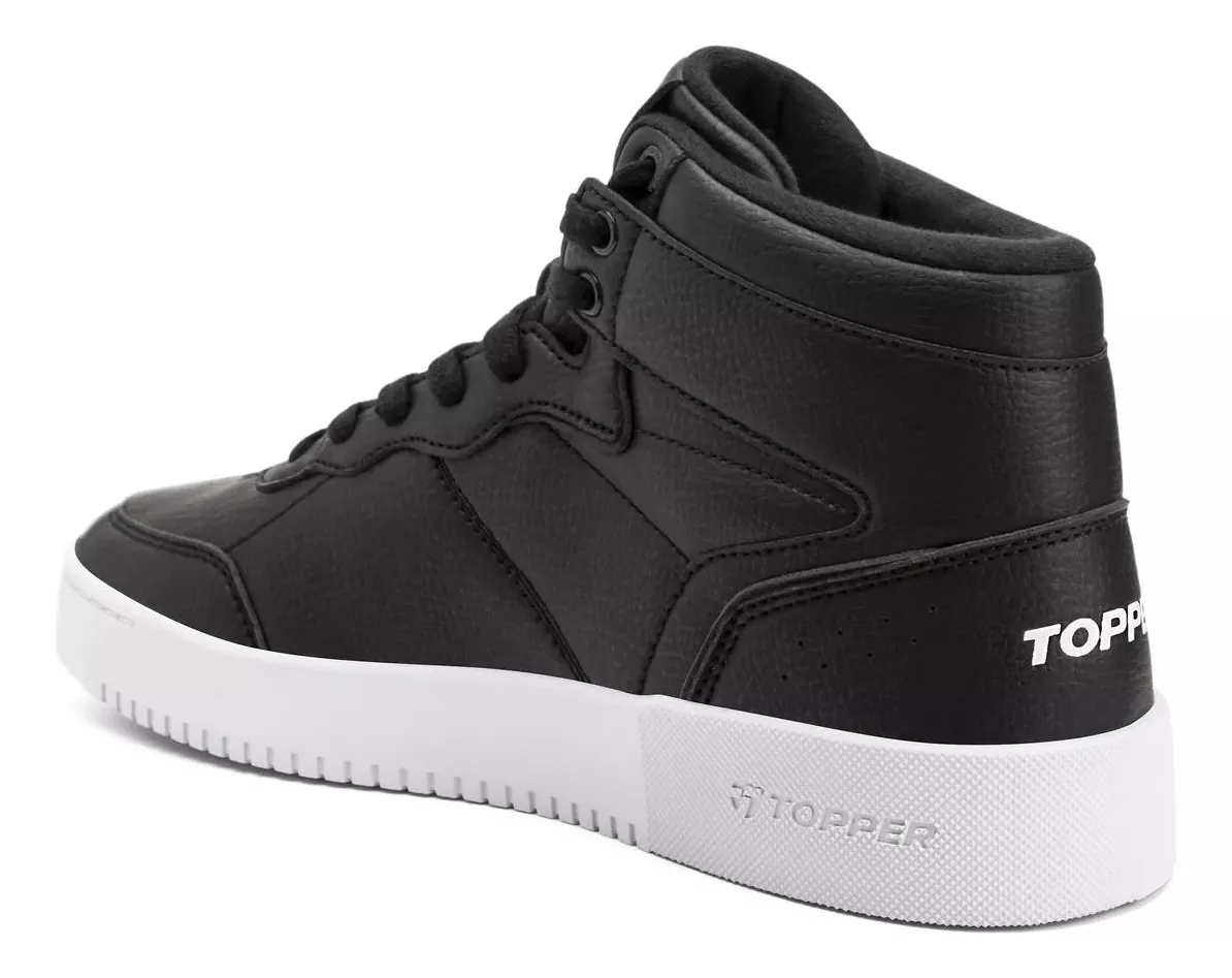 Zapatillas Botas Topper Terre Mid Cuero Botitas Alta Hombre