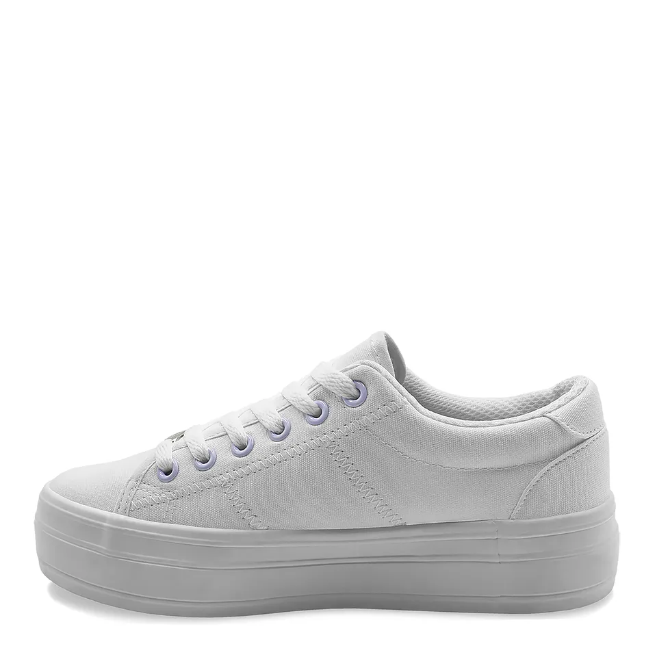 Zapatillas deLona Clippers Blancas