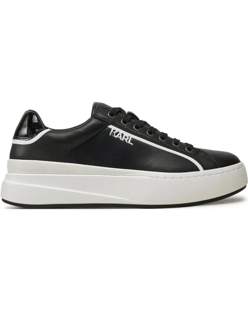 Zapatillas deporte KARL LAGERFELD  de Hombre KRONOS LO LACE LTHR KL54020  NEGRO