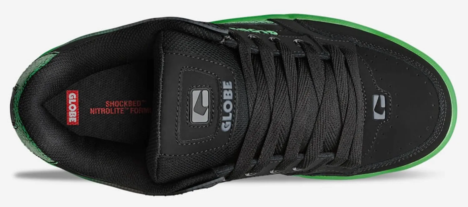 Zapatillas Globe Tilt black-green