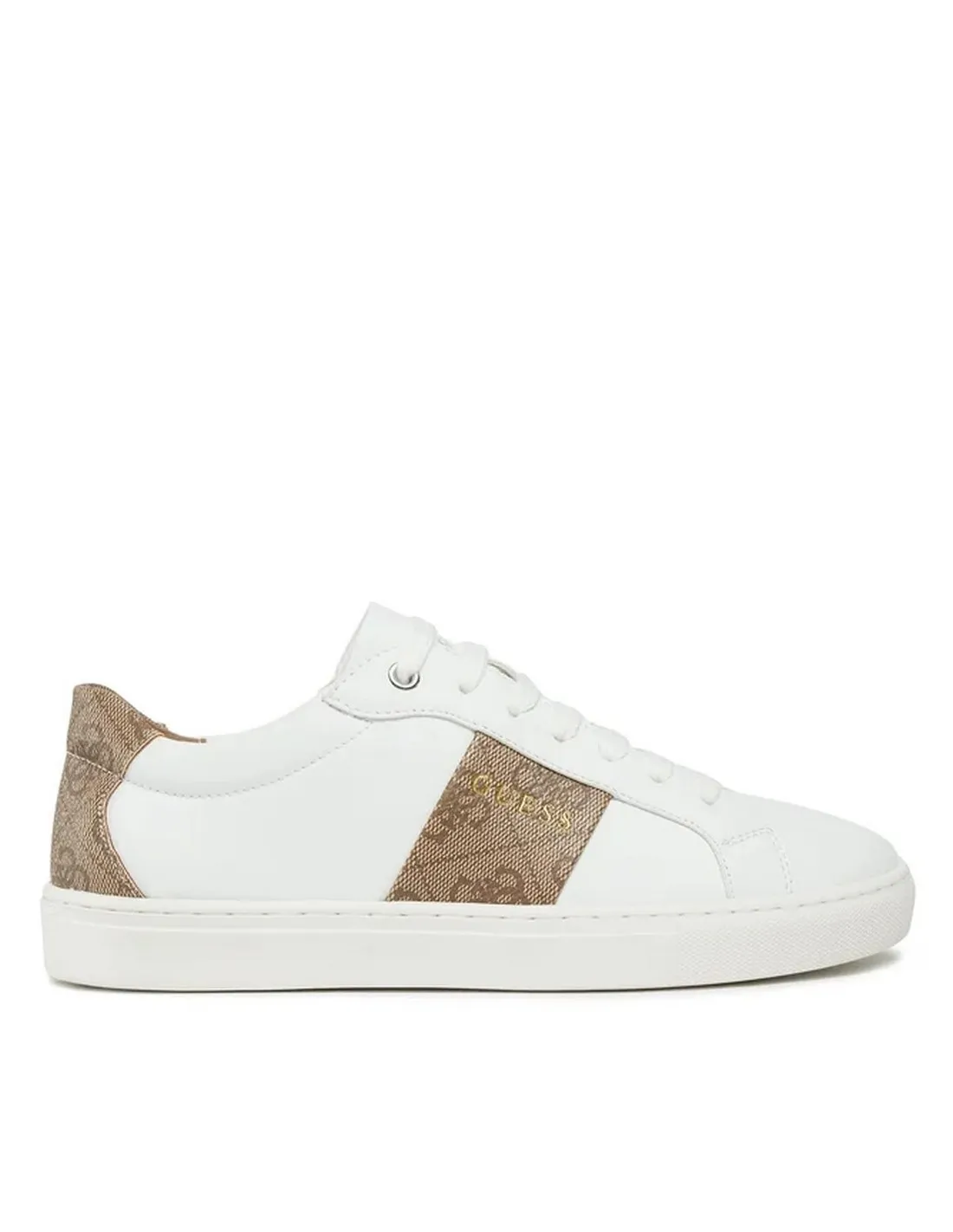 Zapatillas Guess Blancas Estampadas - Ecool