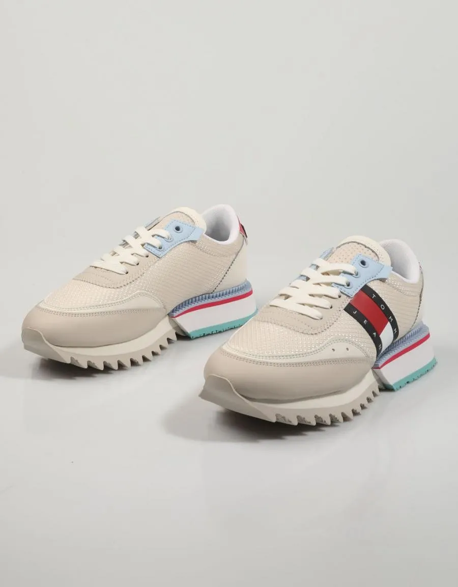  zapatillas TOMMY HILFIGER Tommy en Beige 81425