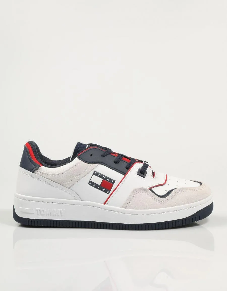  zapatillas TOMMY HILFIGER Tommy Jeans Deconstructed Basket en Blanco 78573