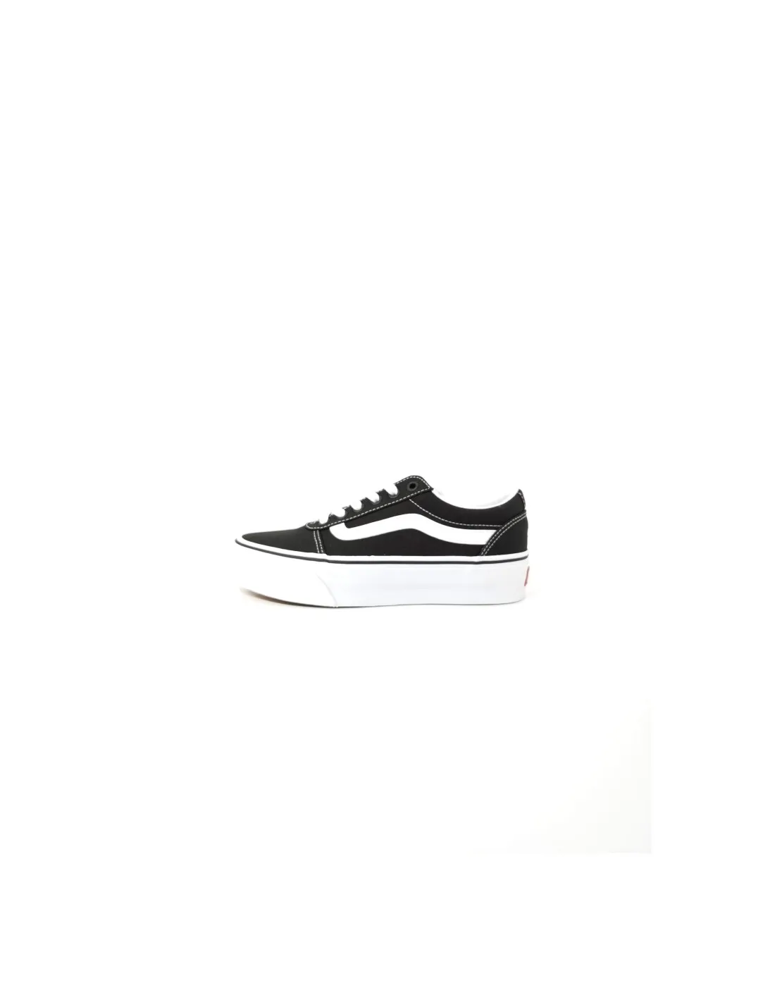 Zapatillas Vans WARD PLATFORM Negras y Blancas