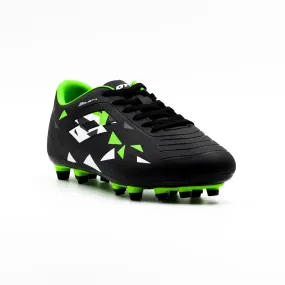 Zapato Chuteador Fútbol Lotto Juvenil color Negro Verde