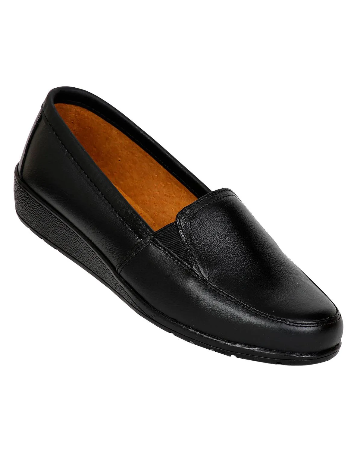 Zapato Mujer Confort Cua Negro Piel Emilia 04102100