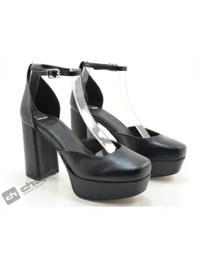 Zapatos Negro  Ch-1200- Piel