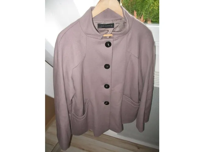 Zara Chaquetas Gris 