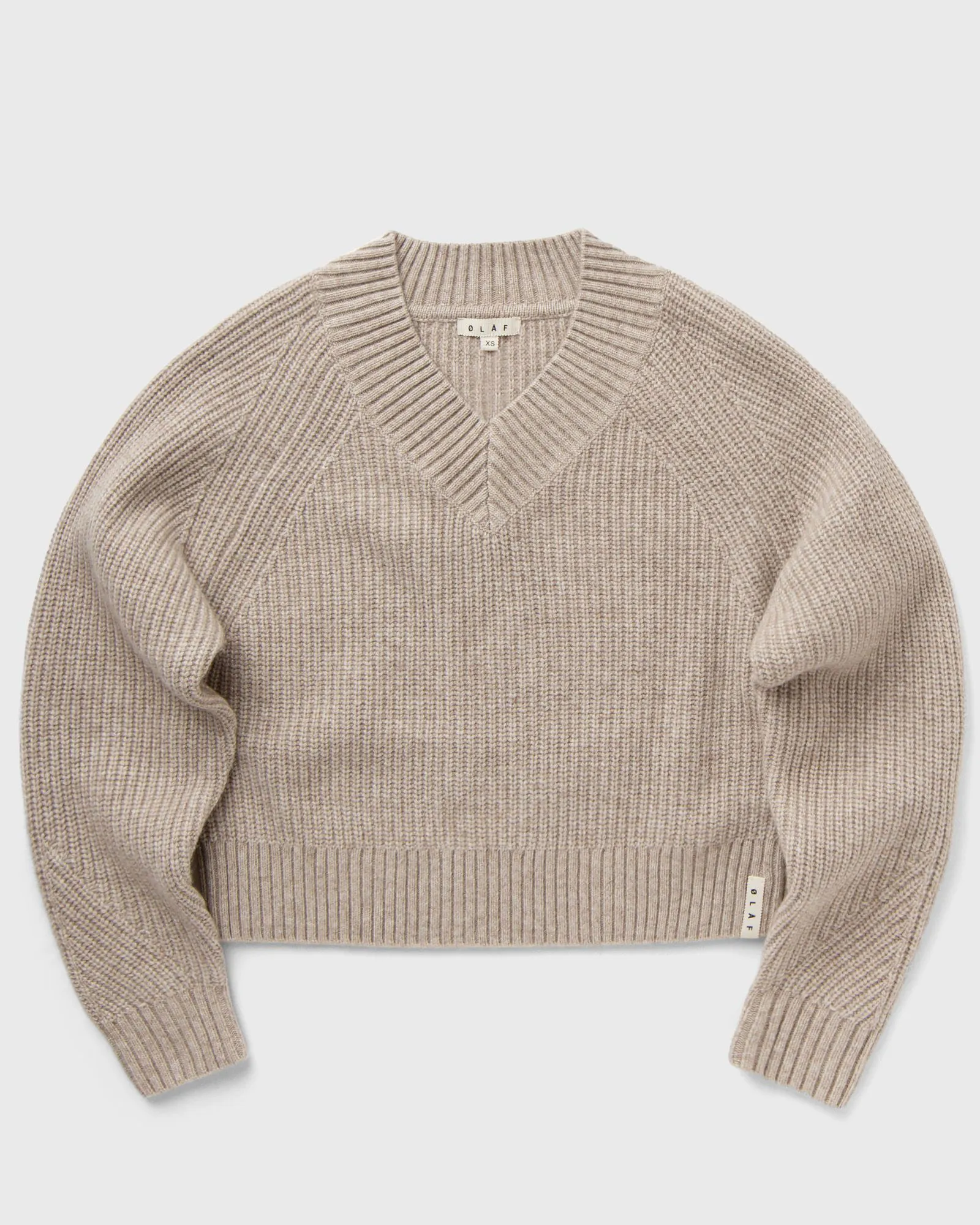 ØLÅF Merino V-Neck Knit Pullover